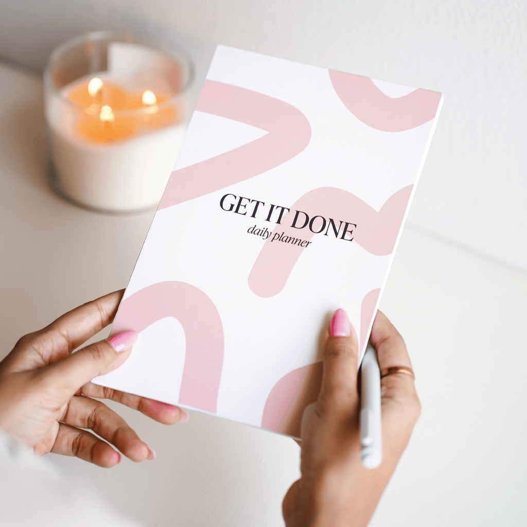 Get It Done Planner, Stylish Daily Planner