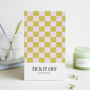 Printed List Notepads | To Do List Notepads | Ode Studio