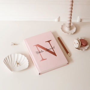 Stylish Rose Diary | Personalized Rose Diary | Ode Studio